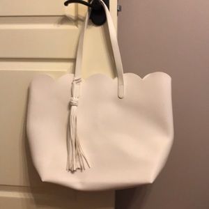 White beach tote!